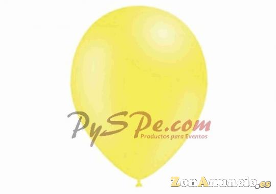 Globo Metalizado Amarillo 1 Bolsa